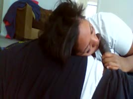 Black BBW sucks so well for 14 minutes